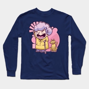 Grumpy Grandma Long Sleeve T-Shirt